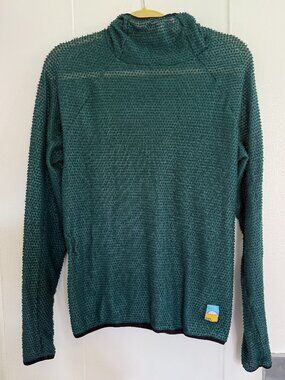 SOLD OUT Senchi A60 Alpha Hoodie - MEDIUM - Dark Teal